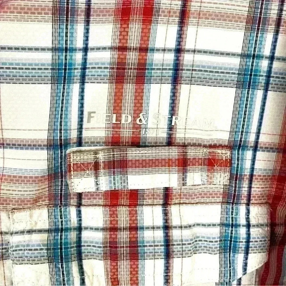 Field & Stream Mens SmartCool Lightweight Button Fishing Outdoor Shirt Size L - Picture 8 of 14